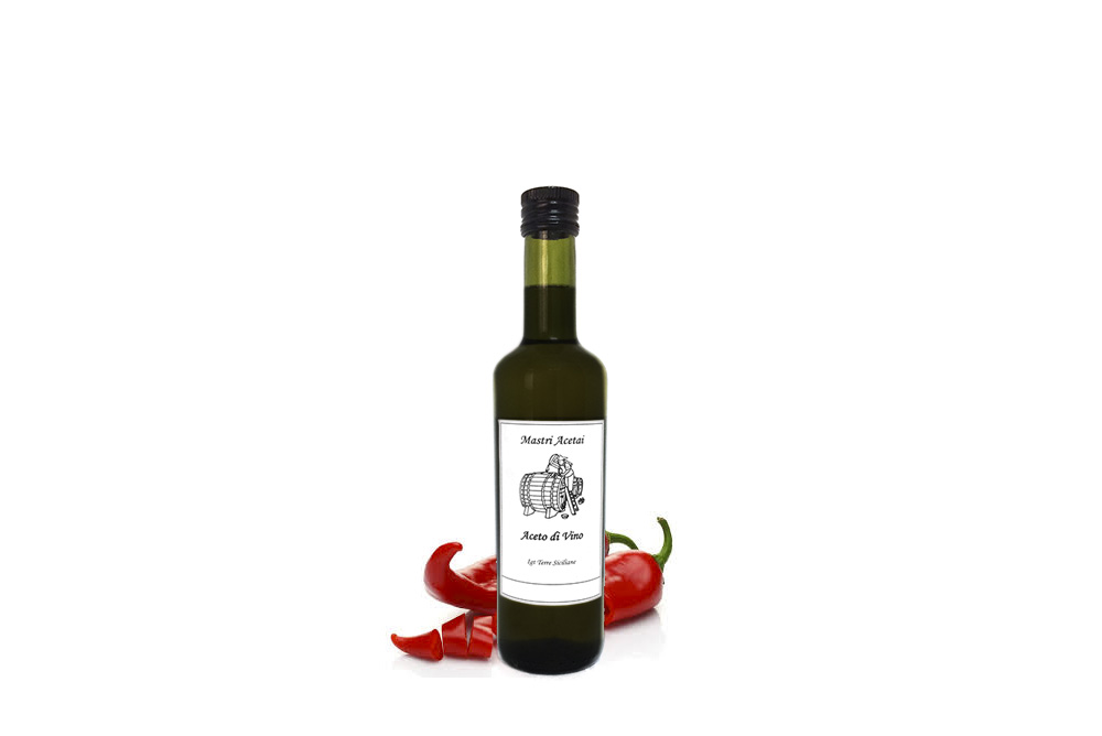 Aceto da Nero d'Avola al peperoncino